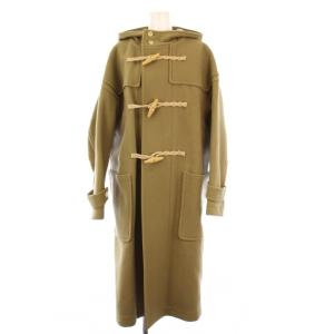 ダッフルコート アウター ロング ウール 2 カーキベージュ 182-17161 /KH