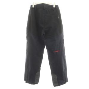 MAMMUT アルトパンツ ロゴ 刺繍 ナイロン 46 黒 ブラック 1020-03750 /AN31