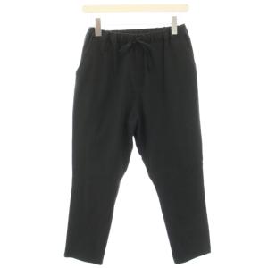 テーパードパンツ スラックス イージー M 黒 ブラック 511001 /HN