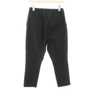 TRAVAIL MANUEL テーパードパンツ スラックス イージー M 黒 ブラック 511001 /HN