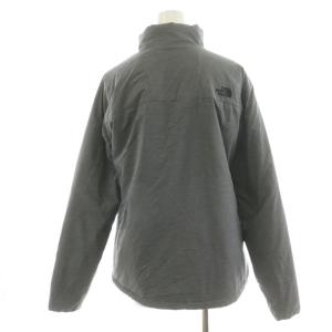 THE NORTH FACE ライトライダージャケット 中綿ジャケット ロゴ 刺繍 ナイロン M グレー NYW81700 /AN33