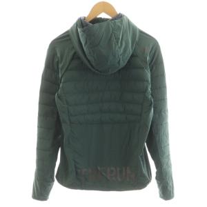 THE NORTH FACE ハイブリッド レッドラン 中綿ジャケット ジップアップ ロゴ ナイロン S カーキ NY81779 /AN20