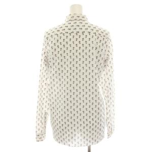 THE NORTH FACE L/S プリントシャツ ブラウス 長袖 花柄 M 白 ホワイト NRW11273 /HN