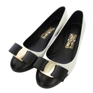 IVREA CT パンプス ヴァラ リボン 7D ホワイト ブラック