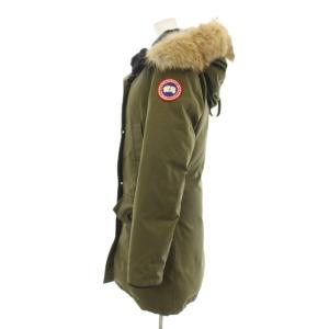 CANADA GOOSE BRONTE PARKA ダウンコート XS カーキ