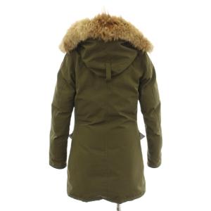 CANADA GOOSE BRONTE PARKA ダウンコート XS カーキ