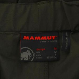 MAMMUT クロスオーバー2in1アドバンスドパンツ クライミングパンツ ロゴ 刺繍 M カーキ JP1020-07981