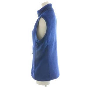 THE NORTH FACE バーサミッドベスト フリースベスト ジップアップ ロゴ 刺繍 M 青 ブルー NAW61203 /AN27