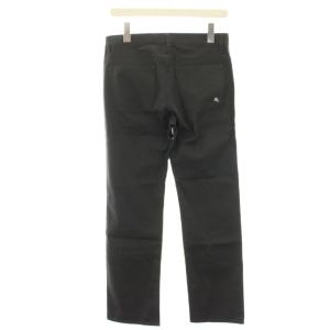 BURBERRY BLACK LABEL テーパードパンツ スラックス グレンチェック 70 ダークグレー BMS09-717-08 /HN