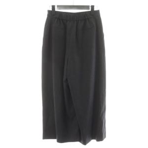 René 24年製 ワイドパンツ 裾スリット 36 グレー 5445010 /AN44