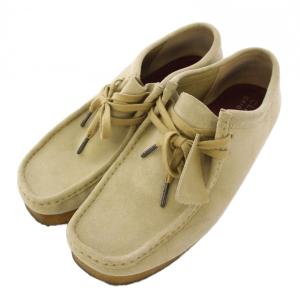 Wallabee ワラビー デザートブーツ スクエアトゥ 厚底 スエード US10 27cm ベージュ
