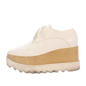 エリス プラットフォーム スニーカー 厚底 35.5 白 /KH