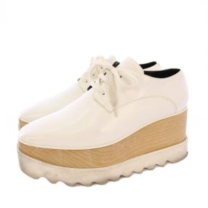 STELLA McCARTNEY エリス プラットフォーム スニーカー 厚底 35.5 白 /KH