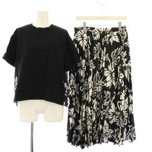 24SS Floral Print セットアップ