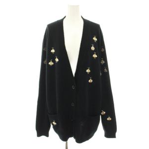 BEE ニットカーディガン XL ブラック 526767