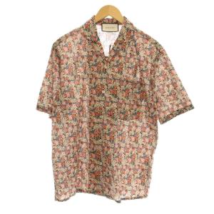 LIBERTY カジュアルシャツ フラワープリント 46 マルチカラー 636407