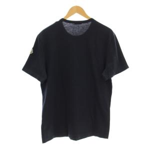MONCLER MAGLIA T-SHIRT ポーラーベア Tシャツ カットソー 半袖 クルーネック 総柄 プリント M