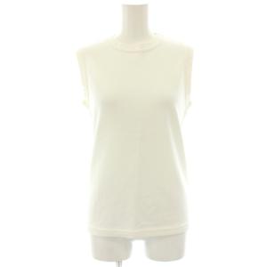 CREW NECK SLEEVELESS TEE Tシャツ カットソー ノースリーブ 00 白 ホワイト