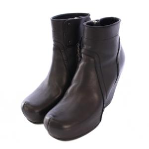 Rick Owens WEDGE SOLE BOOTS