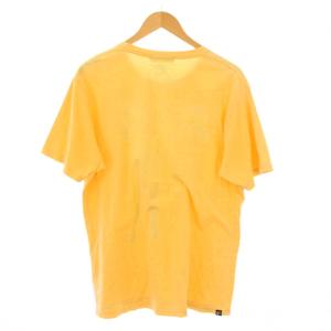 HYSTERIC GLAMOUR Bettie Page ベティペイジ Tシャツ 半袖 クルーネック ロゴ プリント L 黄色 イエロー