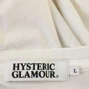 HYSTERIC GLAMOUR Tシャツ 半袖 プリント L 白 ホワイト 0234CT10 /G