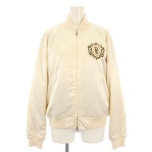 サテンボンバージャケット S アイボリー 0200011514