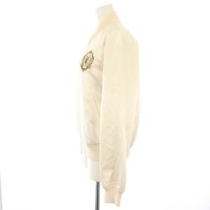 POLO RALPH LAUREN サテンボンバージャケット S アイボリー 0200011514