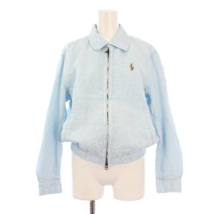 ステンカラージャケット ジップアップ リネン XS