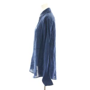 POLO RALPH LAUREN リラックスドフィット RELAXED FIT シャツ ブラウス 長袖 ポニー刺繍 タグ付き 麻 リネン