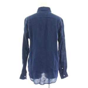 POLO RALPH LAUREN リラックスドフィット RELAXED FIT シャツ ブラウス 長袖 ポニー刺繍 タグ付き 麻 リネン