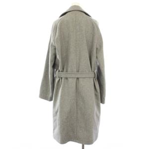 A.P.C. MANTEAU BAKERSTREET COAT ガウンコート アウター ベルト 36 グレー 23206-1-24831