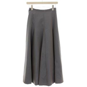 フレアスカート ロング 玉虫色 S 青 ブルー 02920920120 /G