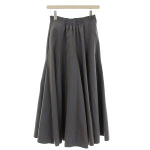 Ameri VINTAGE フレアスカート ロング 玉虫色 S 青 ブルー 02920920120 /G