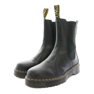 ハイベックスダブルジップ HI BEX W/ZIP チェルシーブーツ サイドゴアブーツ レザー UK6