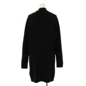 HERMES ニットカーディガン カシミヤ 34 ブラック