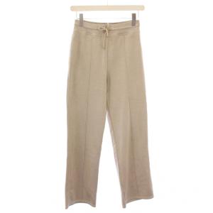 スラックスパンツ イージー 34 ベージュ