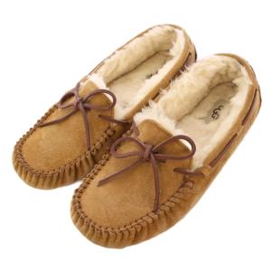 W DAKOTA ダコタ モカシン スリッポン フラットシューズ ラウンドトゥ スエード リボン US8