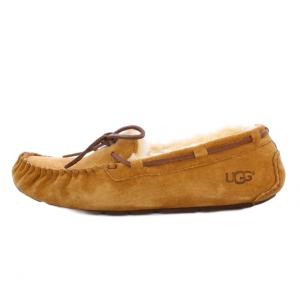 UGG australia W DAKOTA ダコタ モカシン スリッポン フラットシューズ ラウンドトゥ スエード リボン US8