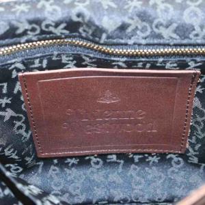 Vivienne Westwood オーブ チェーンショルダーバッグ ブラウン