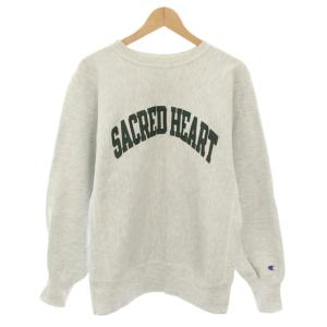 90s スウェット リバースウィーブ トリコタグ 裏起毛 L ライトグレー