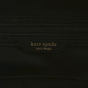 kate spade new york リュックサック デイバッグ ロゴ レザー 黒 ブラック /AN2