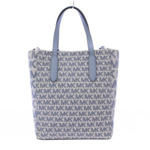 MICHAEL KORS SINCLAIR ショッパートートスモールジャカード 2WAY ハンドバッグ ショルダーバッグ キャンバス