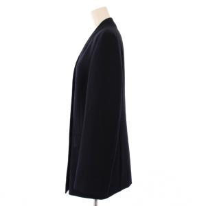 JOURNAL STANDARD L'ESSAGE ヴィスポリノーカラーキンボタンジャケット アウター ダブル 総裏地 F 紺 ネイビー 22010370070030