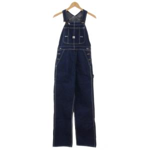 デニム オーバーオール サロペット オールインワン ヴィンテージ W30 L33 紺 ネイビー MWP05