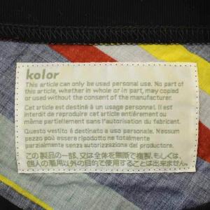 kolor Tシャツ 半袖 ボーダー 3 マルチカラー 18SCM-B10117 /G