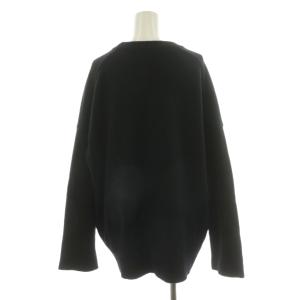 EVERYDAY I LIKE ニット セーター 長袖 ウール 黒 ブラック 21080500802030 /AN60