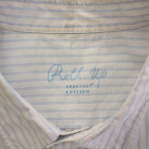 Porter Classic ROLL UP STRIPE SHIRT