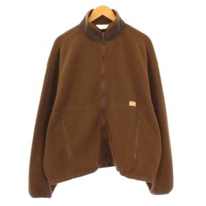 23AW Plage別注 フリースジャケット スタンドカラー アウター ジップアップ ストレッチ ショート丈