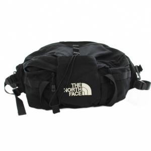 デイハイカーランバーパック ボディバッグ ロゴ刺繍 ナイロン 黒 ブラック K-TY721 /KU