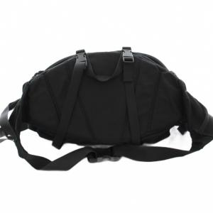 THE NORTH FACE デイハイカーランバーパック ボディバッグ ロゴ刺繍 ナイロン 黒 ブラック K-TY721 /KU